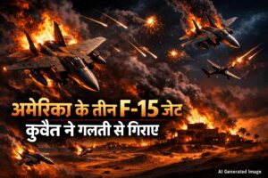 अमेरिका के तीन F-15 जेट कुवैत एयर डिफेंस ने गलती से गिराए, गल्फ तनाव