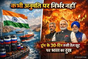 भारत रूसी तेल आयात ट्रंप छूट