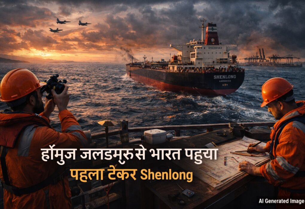 हॉर्मुज जलडमरू से भारत पहुंचा पहला टैंकर Shenlong