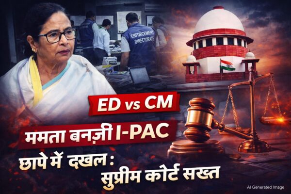 ममता बनर्जी I-PAC छापे में दखल पर सुप्रीम कोर्ट सख्त