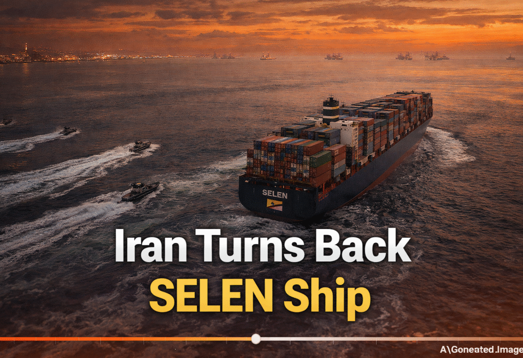 ईरान की IRGC नौसेना ने SELEN कंटेनर जहाज को लौटाया
